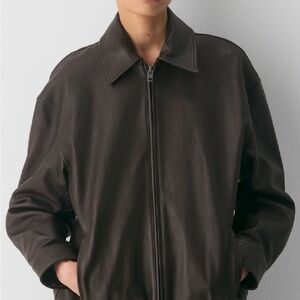 Aritzia Jones Leather Jacket